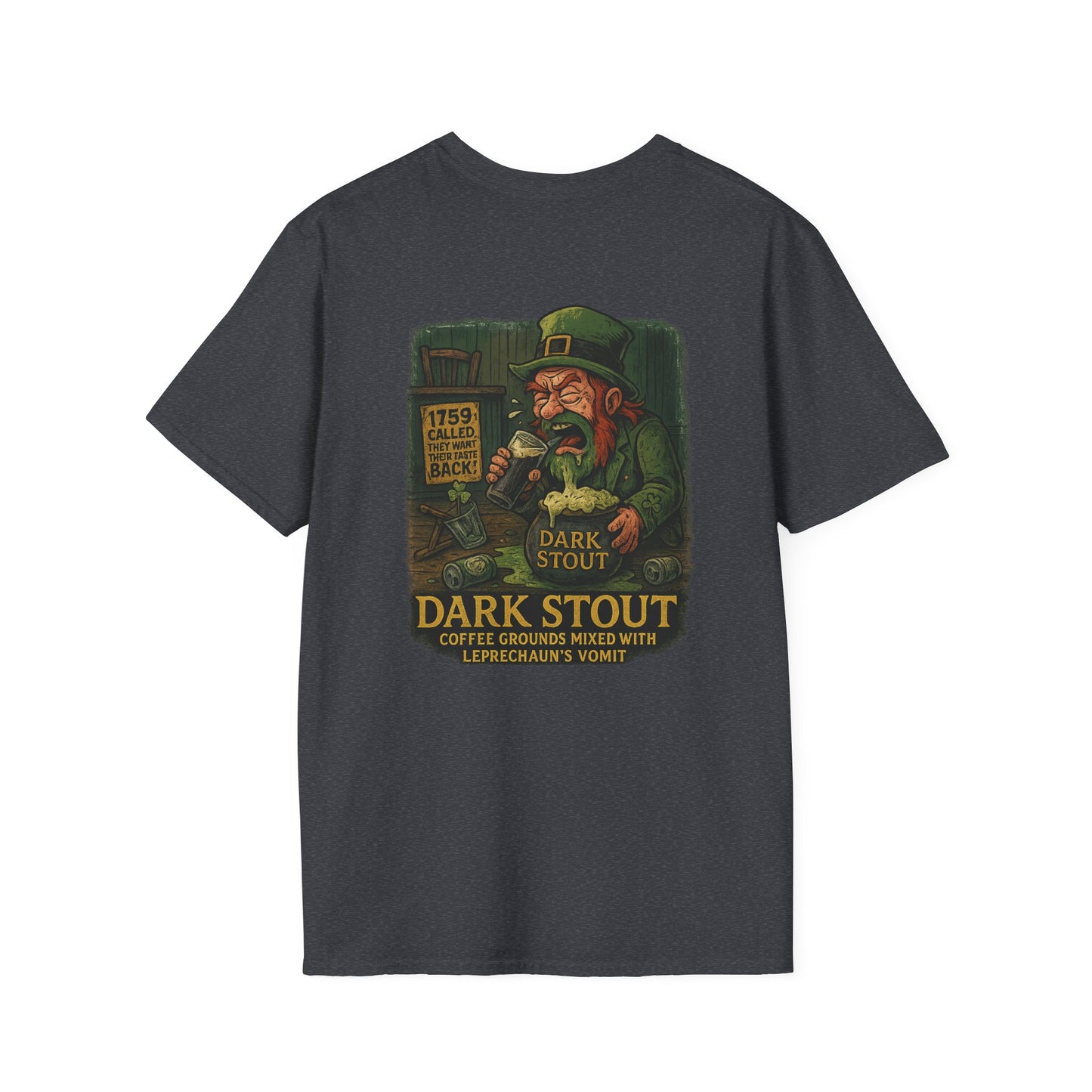Leprechaun's Vomit Dark Stout T-Shirt