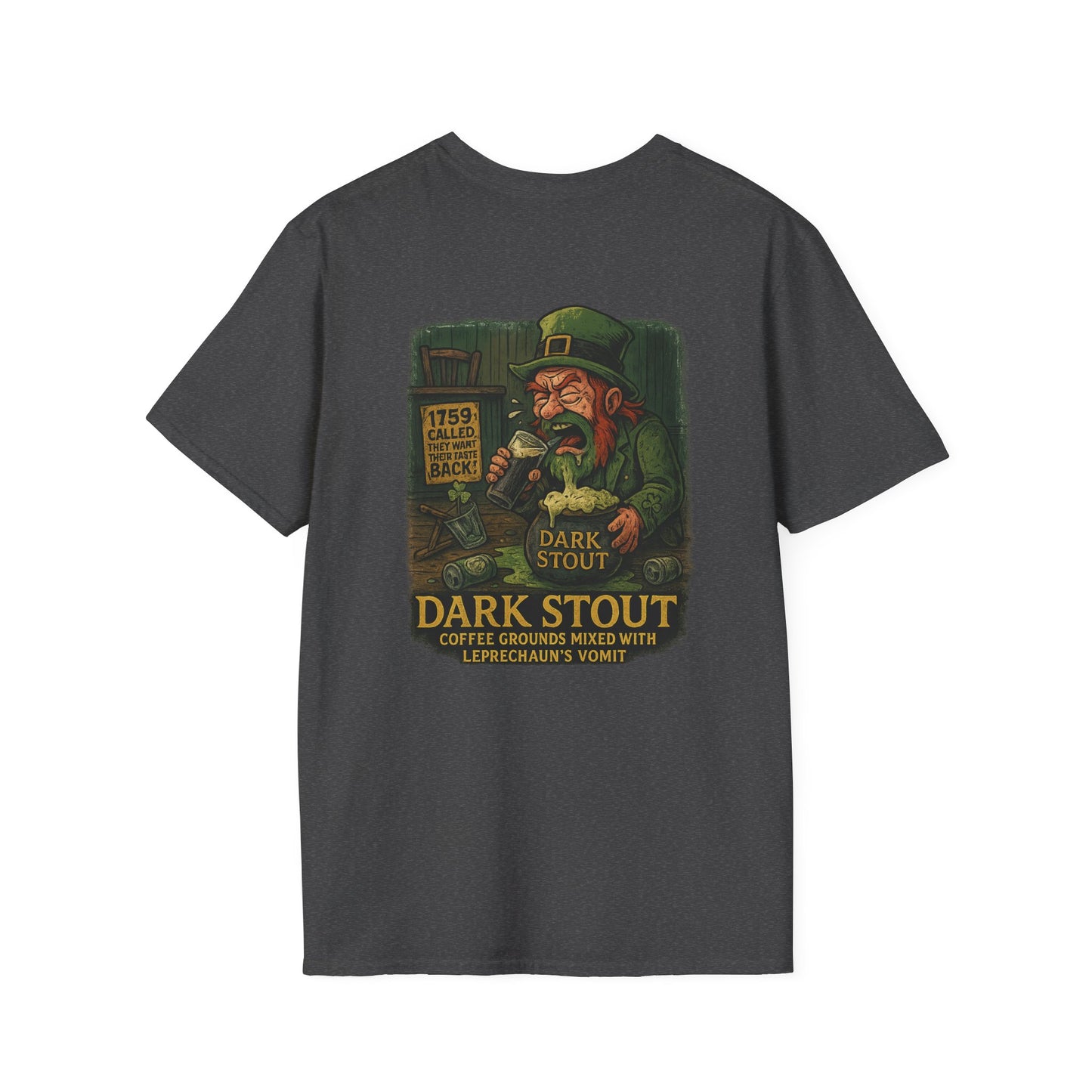 Leprechaun's Vomit Dark Stout T-Shirt