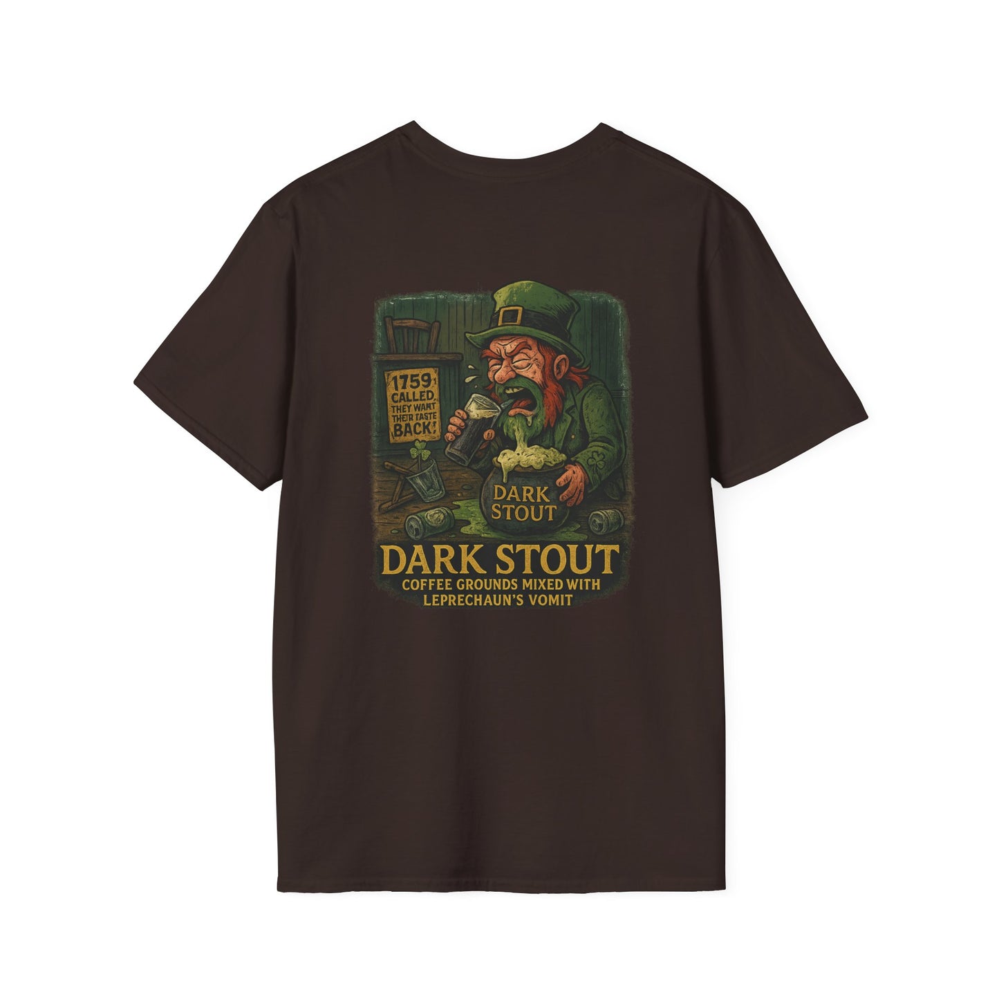Leprechaun's Vomit Dark Stout T-Shirt