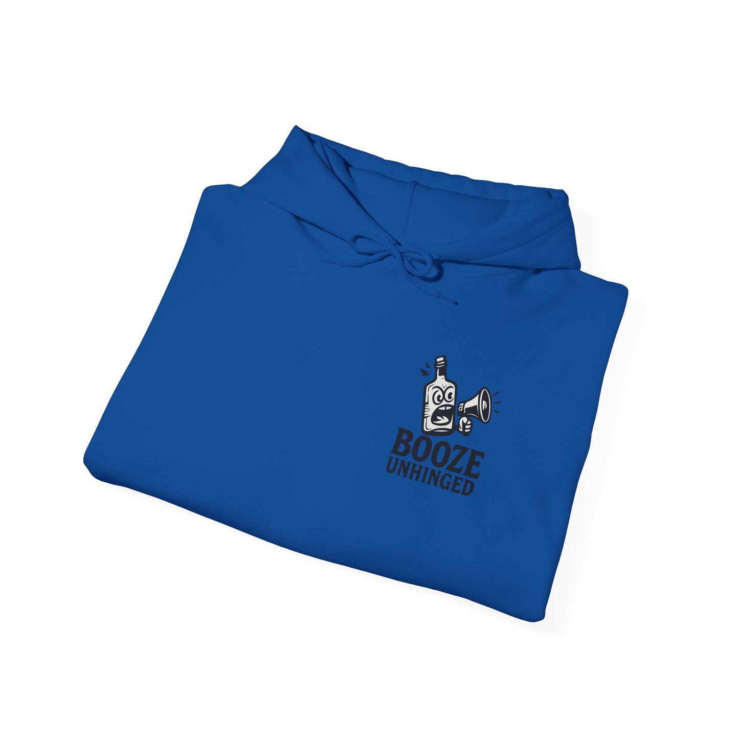 Booze Unhinged Hoodie - Large Back Logo
