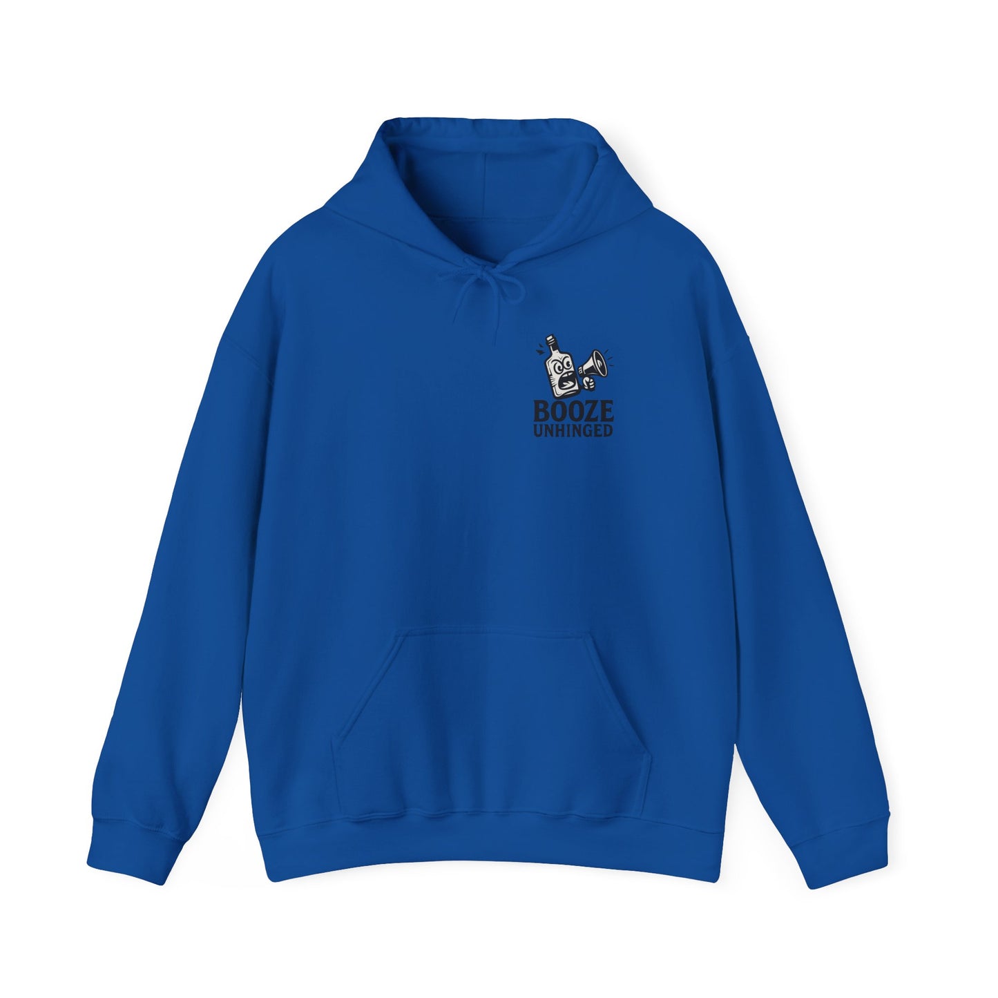 Booze Unhinged Hoodie - Large Back Logo