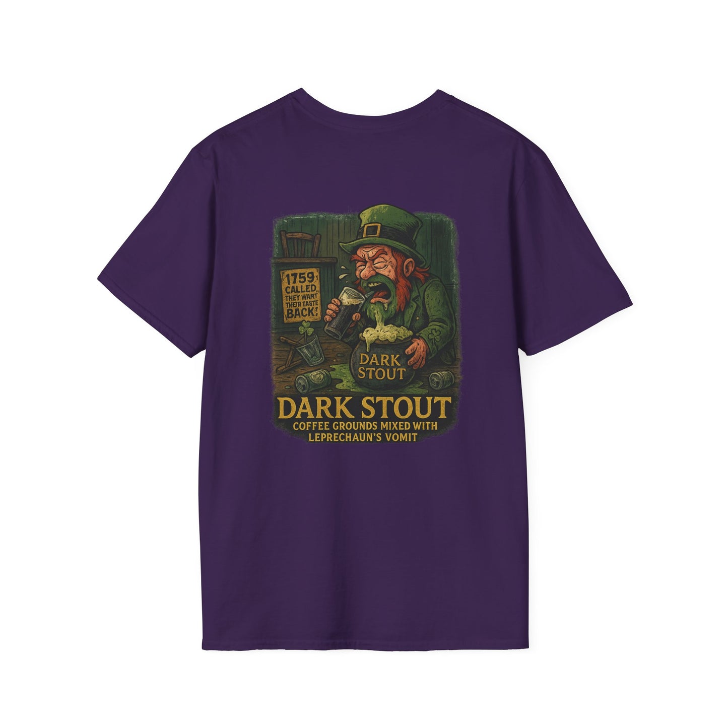 Leprechaun's Vomit Dark Stout T-Shirt