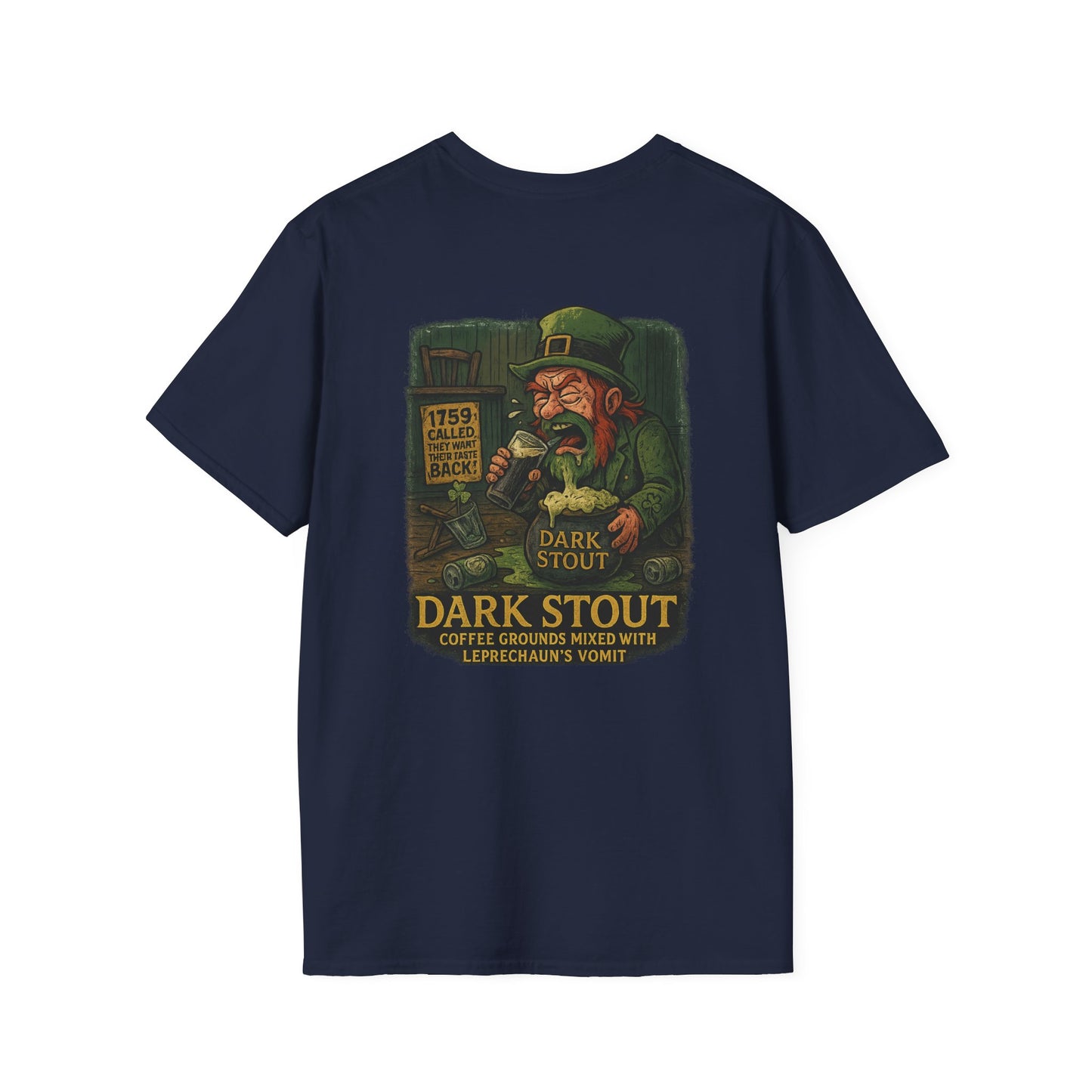 Leprechaun's Vomit Dark Stout T-Shirt