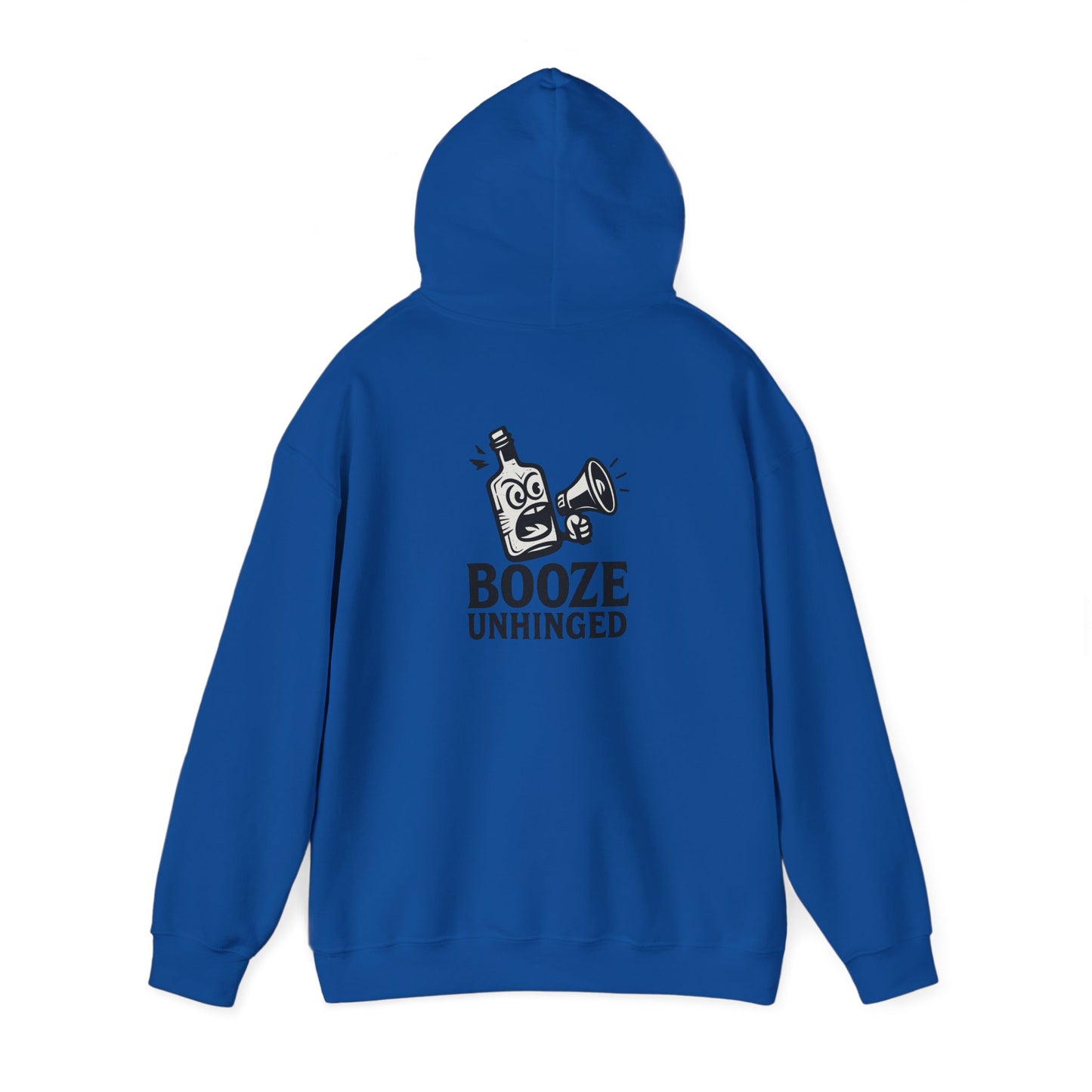 Booze Unhinged Hoodie - Large Back Logo