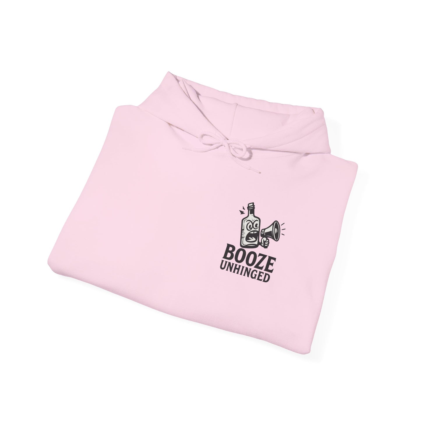 Booze Unhinged Hoodie - Large Back Logo