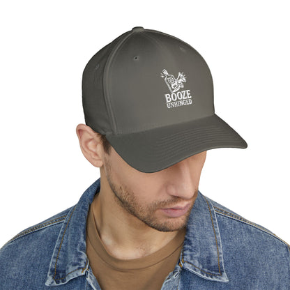 Unhinged Black Closed Back Cap