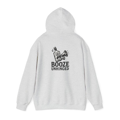 Booze Unhinged Hoodie - Large Back Logo