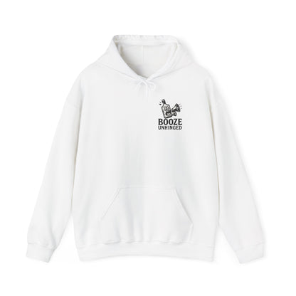 Booze Unhinged Hoodie - Large Back Logo