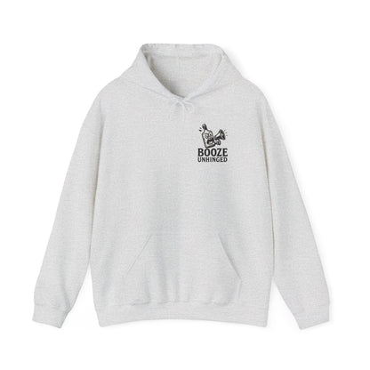 Booze Unhinged Hoodie - Large Back Logo