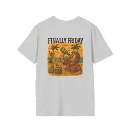 Finally Friday Booze Graphic T-Shirt