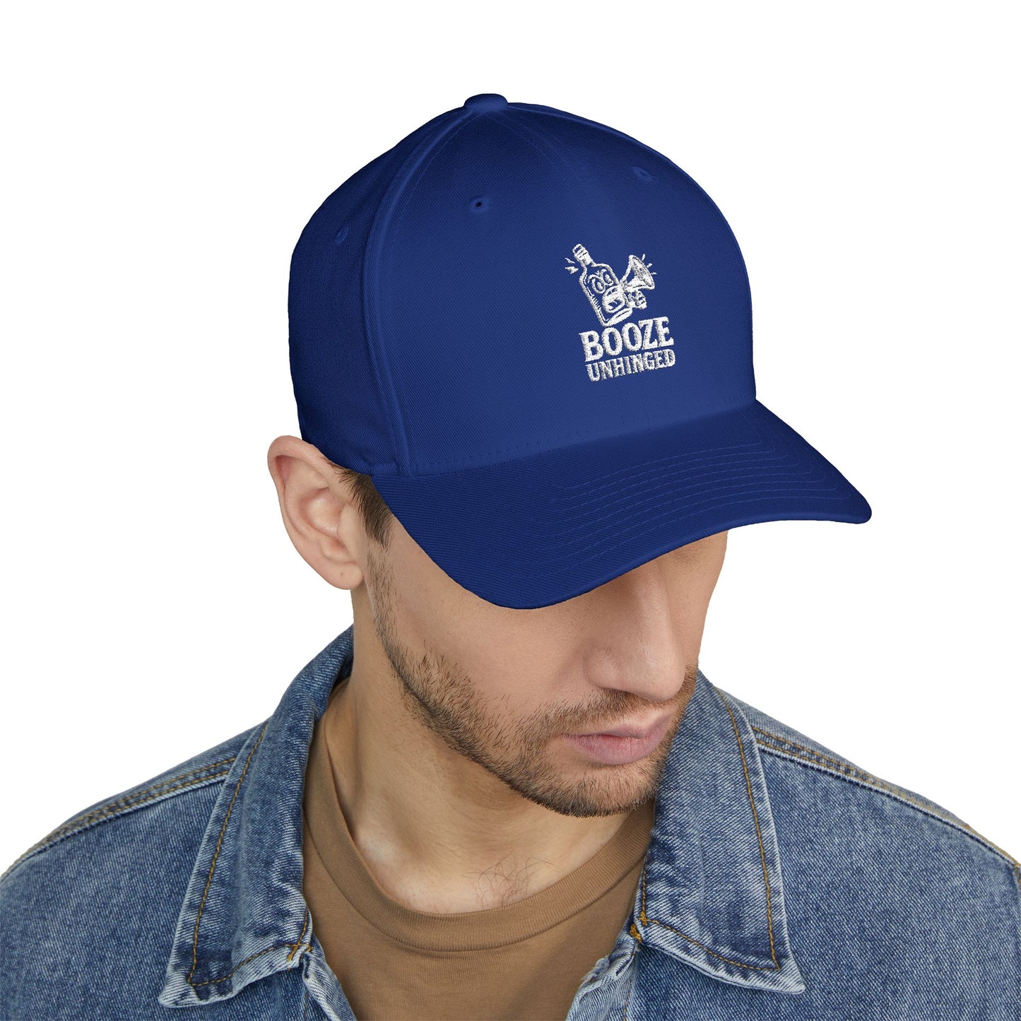 Unhinged Black Closed Back Cap