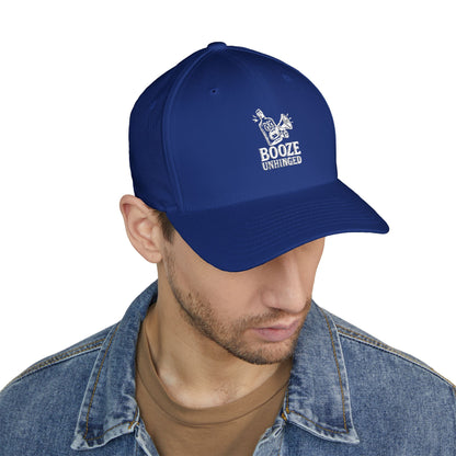 Unhinged Black Closed Back Cap