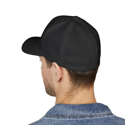 Unhinged Black Closed Back Cap