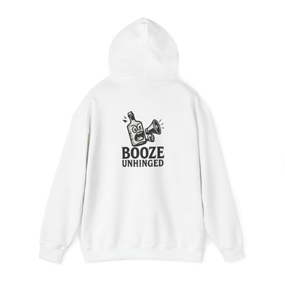 Booze Unhinged Hoodie - Large Back Logo