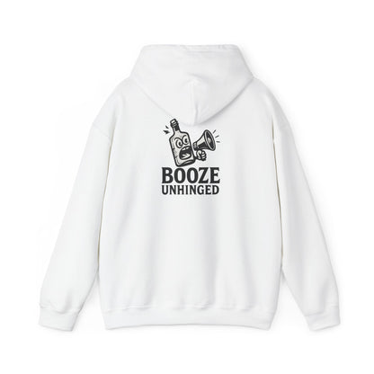 Booze Unhinged Hoodie - Large Back Logo