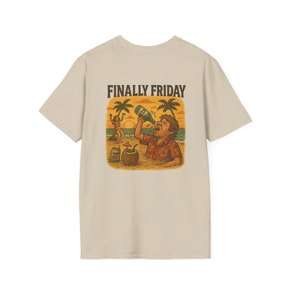 Finally Friday Booze Graphic T-Shirt
