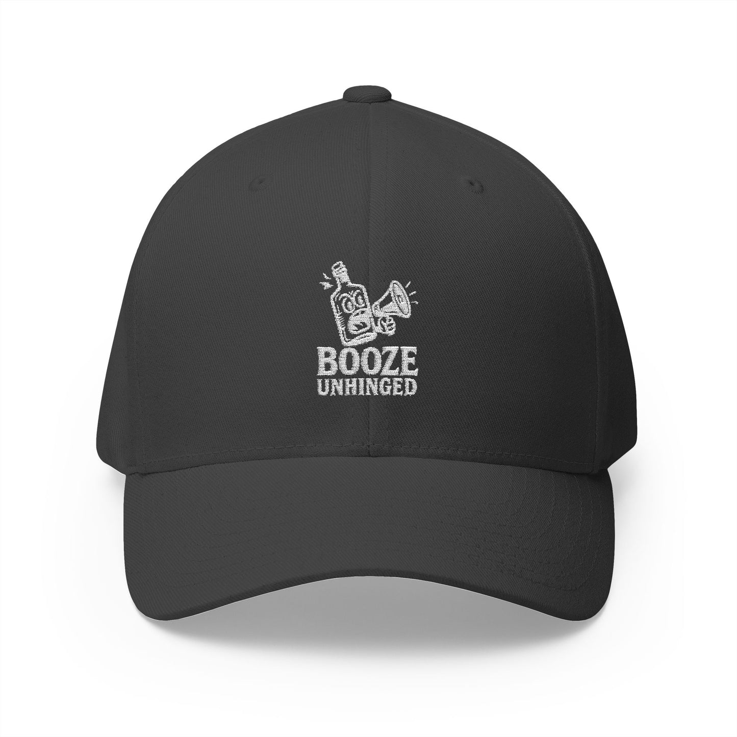 Unhinged Black Closed Back Cap