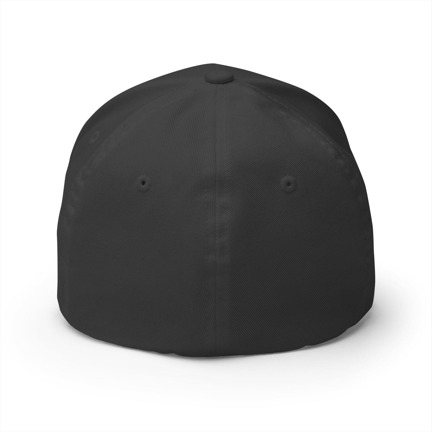 Unhinged Black Closed Back Cap