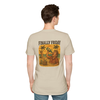 Finally Friday Booze Graphic T-Shirt