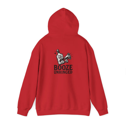 Booze Unhinged Hoodie - Large Back Logo