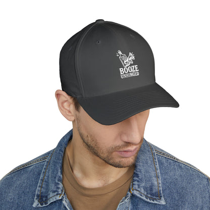 Unhinged Black Closed Back Cap