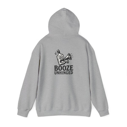 Booze Unhinged Hoodie - Large Back Logo