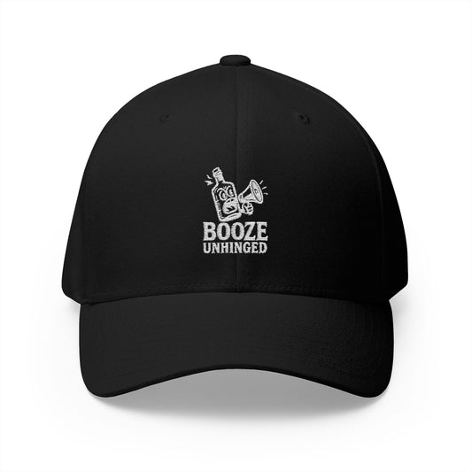 Unhinged Black Closed Back Cap