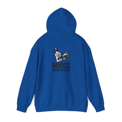 Booze Unhinged Hoodie - Large Back Logo