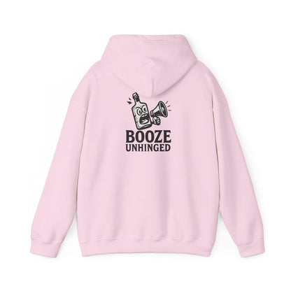 Booze Unhinged Hoodie - Large Back Logo