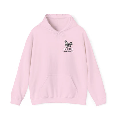 Booze Unhinged Hoodie - Large Back Logo